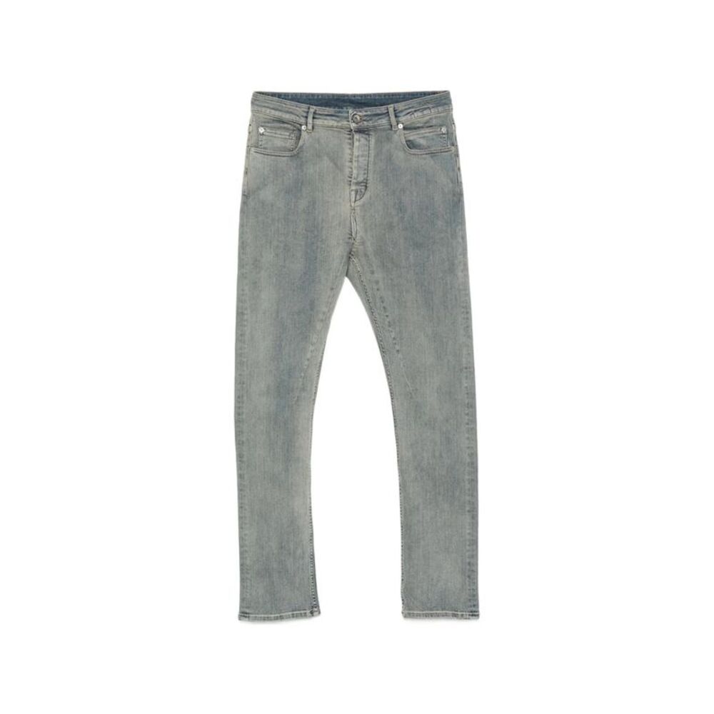 Rick Owens Drkshdw Blue Denim - Slim-Fit Jeans Men